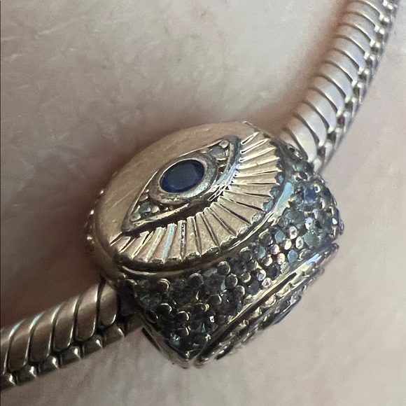 Pandora Gold and Multicolor Charm Bracelet - Picture 10 of 14